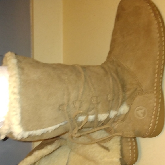 AIR WALK SUEDE MOCCASINS BOOTS SIZE 12 - Picture 3 of 10